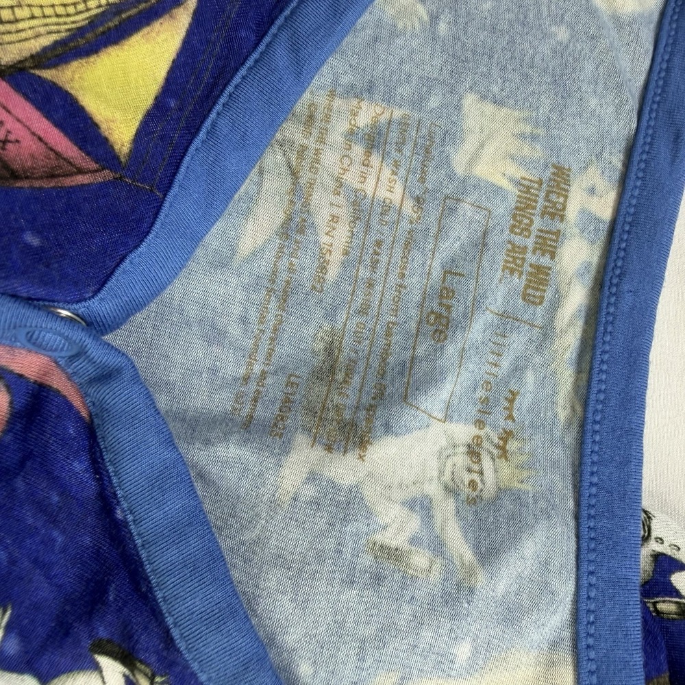 Little Sleepies Women L Where The Wild Things Are Bamboo Pajamas Set RARE EUC - Picture 8 of 10